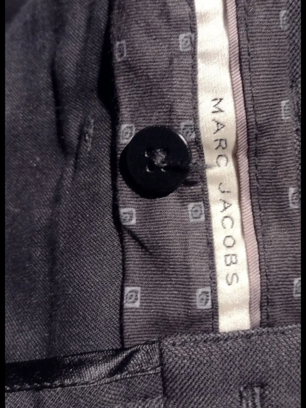 Marc Jacobs Black Men's Dress Pants